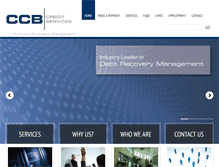 Tablet Screenshot of ccbcreditservices.com